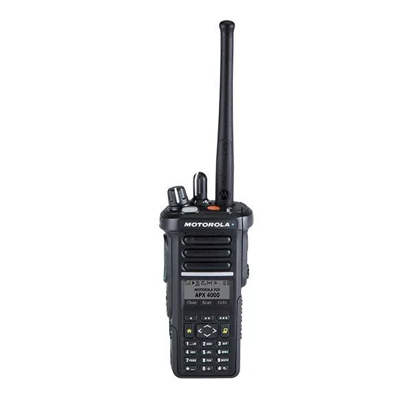 Motorola APX 4000 P25 portable two-way radio